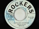 Reggae 45 - Tetrack - Let's Get Started - Rockers Jamaica VG+