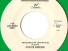 90'S Green Vinyl 45 Proclaimers - I'm Gonna Be (500 Miles) / Better Days On EMI