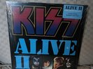 KISS Alive II Sealed 45th Anniversary Red & Blue Swirl Vinyl LP 2022