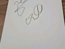 Simple Minds Direction Of The Heart SIGNED Test Pressing Vinyl LP 12
