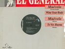 EL GENERAL  - MUEVELO REMIX /  VERSION RADIO - LP RCA USA - 1991