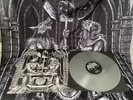 Satanic Warmaster Archgoat Silver LP with BANNER mutiilation dark throne