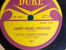 Sweet Home Chicago Little Junior Parker 78 rpm Duke 301vg+
