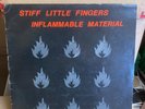 STIFF LITTLE FINGERS INFLAMMABLE MATERIAL, VINYL LP, ROUGH1, A2/B2 VG+