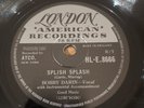 BOBBY DARIN - Splish Splash. UK London 78'. 1958  Rock N Roll. Nm Unplayed.