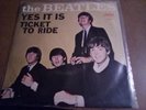 BEATLES on CAPITOL w/pix sleeve Ticket to Ride