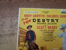 AUTOGRAPHED 1950s VG  ANDY GRIFFITH (Dolores Gray) – Destry Rides Again LP33