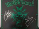 Motörhead Bad Magic Green Vinyl Signed