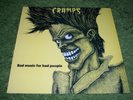 THE CRAMPS Bad Music For Bad People LP YELLOW VINYL Damned Germs Ramones Wipers