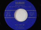 Doo-Wop 45 - 4 Pharoahs - Pray For Me/The Move Around - Ranson VG+