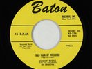 R&B Soul Popcorn Mod 45 - Jimmy Ricks - Bad Man Of Missouri - Baton VG+