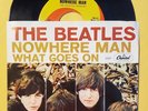 The Beatles US 45 Capitol 5587 NOWHERE MAN / WHAT GOES ON W/pic. Slv. WC (5)