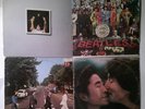 The Beatles : 4 vinyl LPs lot: Rarities, Abbey Road, Sgt. Pepper's, Milk & Honey
