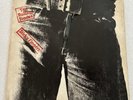 LP VINYL ROLLING STONES STICKY FINGERS ZIP SLEEVE COC 59100 UK 1ST PRESS A3 / B4