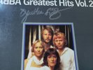 AGNETHA FALTSKOG HAND SIGNED 1970s EXCELLENT ABBA – Greatest Hits Vol. 2 LP33