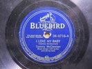 Tommy McClennan Blues 78 I Love My Baby bw Shake It Up And Go on Bluebird 340716