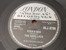THE CADILLACS - Peek-a-Boo. UK London 78'. 1959 Doo Wop/Rock & Roll. Unplayed Ex