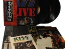 KISS Alive II VIP9529 Japan Rare 2LP W/ Obi Booklet Sticker Tattoo 2Inner