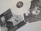 Nirvana-Bleach. UK White Vinyl Reissue LP. Printed Inner. Front Sticker.  Ex.