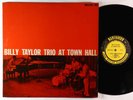Billy Taylor Trio - At Town Hall LP - Prestige Mono DG RVG 446 W 50th VG+