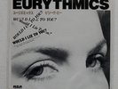 EURYTHMICS WOULD I LIE TO YOU RCA RPS171 Japan PROMO VINYL 7
