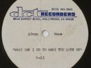 NEIL SEDAKA 45 ACETATE WhatCanIDoToMakeYouLoveMe UNRELEASED NO OTHER COPY EXISTS