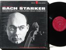 JANOS STARKER Bach Suites For Unaccompanied Cello Complete 3x LP Mercury stereo