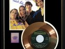 MAMAS &  PAPAS CALIFORNIA DREAMIN' GOLD RECORD W-SIGNED PRINTED AUTOGRAPH RARE