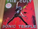 THE CULT - SONIC TEMPLE + INNER - LIMITED EDITION RED VINYL - 1989 - AUS - EX
