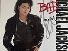 Michael Jackson SIGNED AUTO BAD Vinyl PROMO Release - JSA LOA - VERY RARE