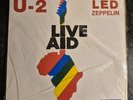 U2/Led Zeppelin-Live Aid LP VG/VG 1988 Live U2 Wembley UK/LZ JFK Philadelphia