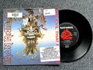 IRON MAIDEN 1988 UK RARE CARLTON PRODUCTIONS MUSIC LIBRARY VINYL 7