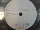 1920s Pre War Jazz Shellac Test Pressing Ben Selvin And His Orchestra E 78 RPM