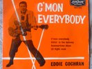 EDDIE COCHRAN C'MON EVERYBODY EP LONDON RE-U 1214 FROM 1959 TRI CENTRE