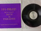 FPI Project – Rich in Paradise. 12” vinyl. 1989. RUMAT9. Play Tested VG