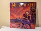 MEGADEATH PEACE SELLS...EX/EX LP VINYL RECORD