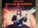 Thin Lizzy - Live And Dangerous - 1978 Double Vinyl LP Record