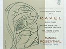 MANUEL ROSENTHAL ⸺ RAVEL bolero, pavane, ma mere l'oye ⸺ VEGA orig LP NM