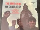 The Who Sings My Generation LP Vinyl Decca label DL 74664 Stereo Sealed 1967