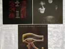 THE SISTERS OF MERCY - First & Last & Always - Floodland - Vision Thing 3 x LPs