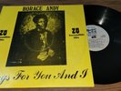 HORACE ANDY Reggae Vinyl LP SINGS FOR YOU AND I Striker Lee LP VG+