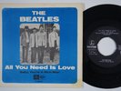 BEATLES All You Need Is Love SLEEVE VARIANT: HERMAN'S HERMITS Sweden 45 swedish