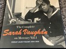 THE COMPLETE SARAH VAUGHAN ON MERCURY 6 LP BOX SET JAPAN VOL 1 GREAT JAZZ EX