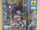 Iron Maiden - Somewhere In Time LP Yellow Vinyl + 3D Tour Print Brand New