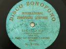RARE 10” LIGHT BLUE ZONOPHONE – ENRICO CARUSO