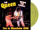 Queen   Queen Reigns The World (Live In Mannheim 1986 Marble Vinyl LP   - New