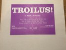 TROILUS 1st LP 1972 ERASE 1st Press 99 COPIES ONLY Rare Private Press