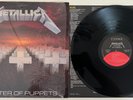 Metallica - Master Of Puppets 1986 Elektra lp OG 1st SP RARE Metal w/insert NM