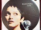 MADONNA RAIN PICTURE DISC EU RECORD LP 12