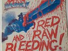 Blood Money Red RAW And Bleeding Vinyl Album 1986 Ebony Records EBON 41